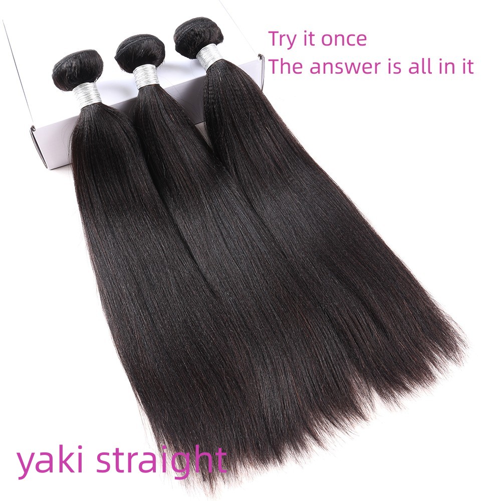 yaki straight human hair bundles