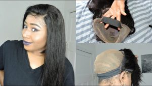 wearing lace front wigs without glue