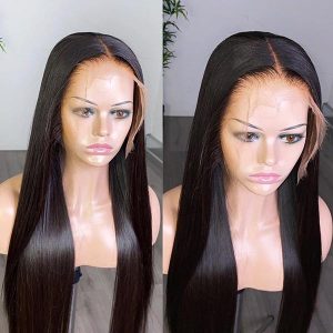 virgin brazilian straight wig