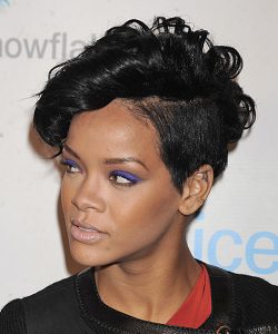 Rihanna different hairstyles