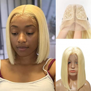 blonde bob wig 613