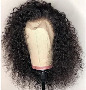 kinky curly human hair wig