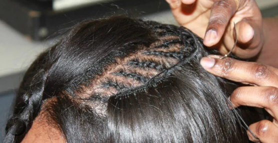 nylon thread vs cotton thread for sew ins