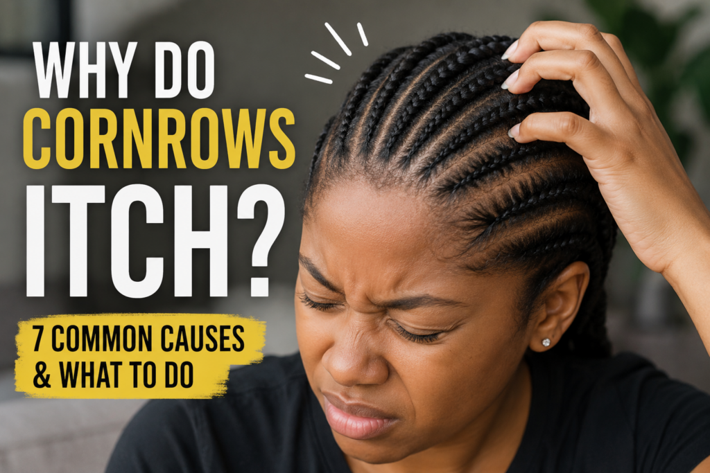 Why do cornrows itch