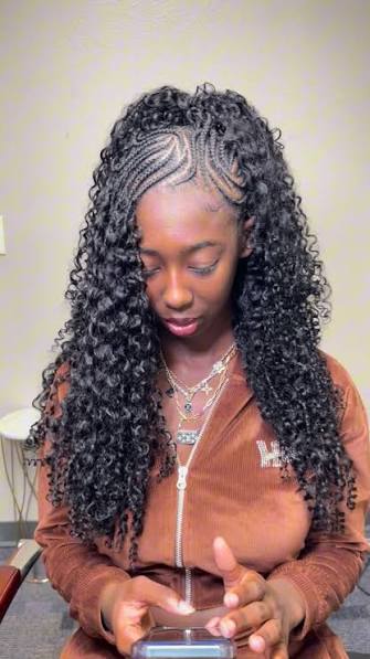 cornrow miracle knots