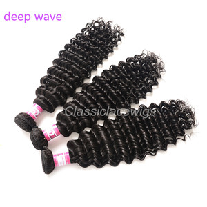 deep wave human hair bundles